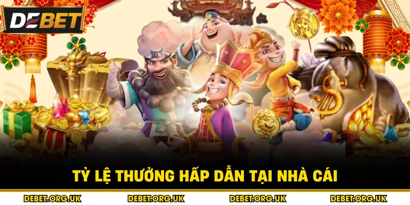 Tỷ lệ thưởng hấp dẫn tại nhà cái